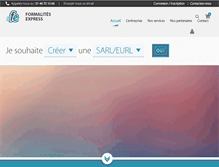 Tablet Screenshot of formalites-express.fr